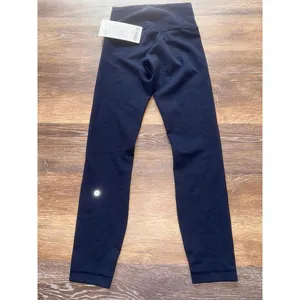 Lululemon Wunder Train High Rise 25” True Navy Size 4 NWT thumbnail 3