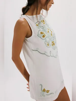 Free People Electric Garden Mini Dress, Size X-Small, $198 thumbnail 3