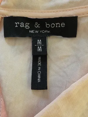 Rag & Bone Posta Cami in Bright Peach Medium thumbnail 9