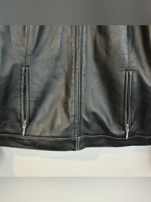 Wilsons Leather Maxima Insulated Zip Up Moto Jacket Size Large thumbnail 6