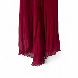 Vintage 90s Jonathan Martin Studio 100% Silk V-Neck Midi Dress Size S thumbnail 6