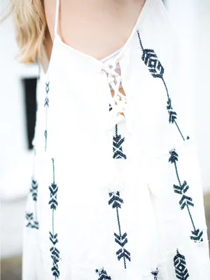 Zara by Trafaluc mini boho dress size M thumbnail 3