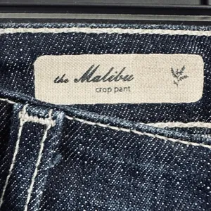 AG Adriano Goldschmied The Malibu Crop Pant Dark Wash Women's Size 30‎ Jeans thumbnail 3