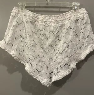 Victoria’s Secret Crochet Lace Swim Cover Up Shorts thumbnail 2