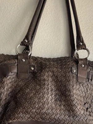 Nuovedive Leather Brown Handbag Shoulder Women’s Made in Italy thumbnail 4