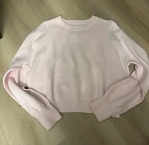 Aerie baby pink sweater thumbnail 1