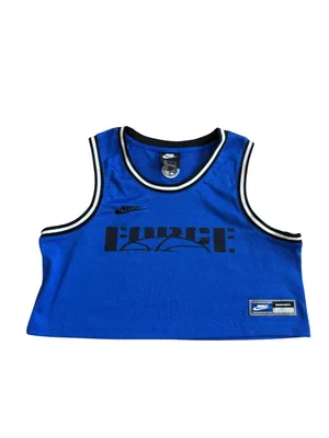 NIKE Women’s Blue Equality Crop Jersey Size Small thumbnail 5