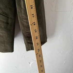 LL Bean Blazer Womens 10 Regular Brown Corduroy Stretch Classic Jacket‎ Pockets thumbnail 8