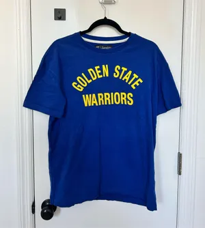 Blue Golden State Warriors Tee Size M thumbnail 1