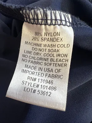 Jude Connally Navy Blue Colorblock Ruffle Neck Maxi Dress S thumbnail 8