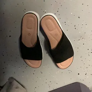 Wedge Sandle Black Size 7 thumbnail 1