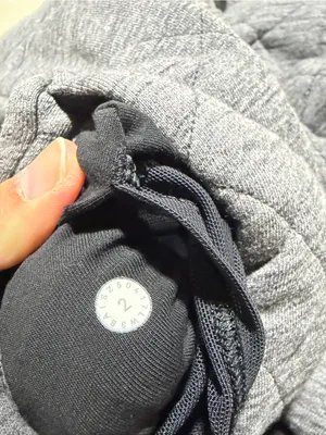 Lululemon forever warm Quarter-Zip Quilted Pullover Gray 2 thumbnail 5
