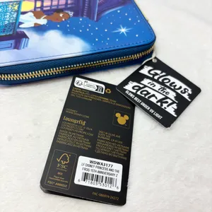 Loungefly Disney‎ Princess and The Frog 15th Anniversary Zip Around Wallet thumbnail 12