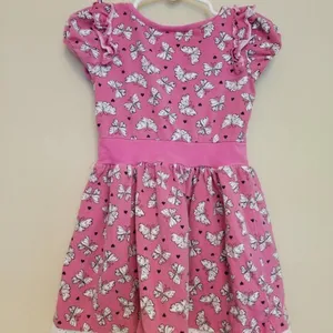 5/$20! 2T Butterfly lace and bow dress Fleurish thumbnail 2