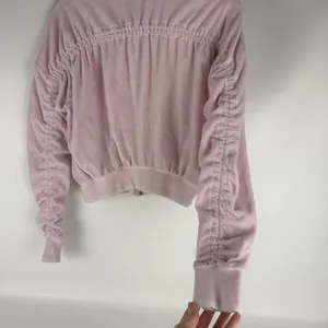 Juicy Couture Black Label Baby Pink Velour Zip Bomber thumbnail 3