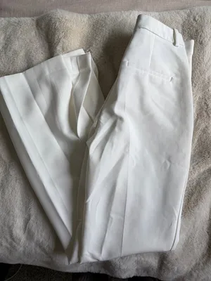 Zara White Dress Pants thumbnail 1