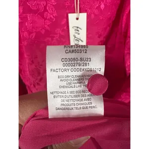 For Love & Lemons Deliza‎ Mini Dress Pink Womens Size M Jacquard Feminine thumbnail 11