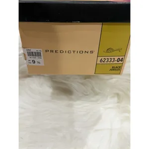 Predictions Women's 9.5 Black Strappy Kitten Heel Sandals Y2K 62333-04 Jubilee thumbnail 10