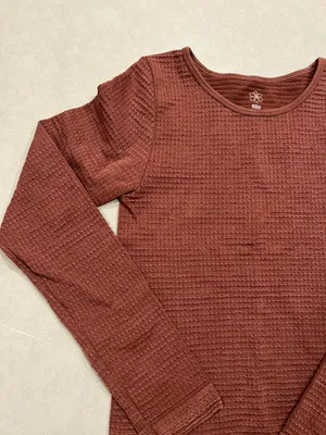 Aura Brown Long sleeve thumbnail 2