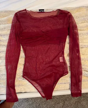 Princess Polly Sheer Bodysuit thumbnail 1