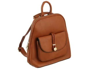 Emperia Vegan Leather Convertible Crossbody Backpack thumbnail 1