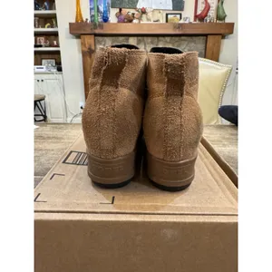Sorel Womens Size 7 Brown Leather Chelsea Ankle Wedge Fashion Boots Bootie thumbnail 5