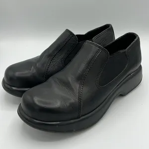 DANSKO Jocelyn Black Leather Slip On Shoes Clogs Size EU 41 US10.5/11‎ B24B thumbnail 2