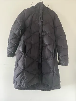North Face Black Puffer Jacket XXL Miss Metro Parka II Long Quilted Winter Parka thumbnail 1