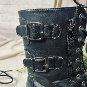 Rue 21 Leather Combat Boots thumbnail 7