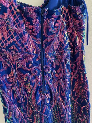 Windsor Sequin Homecoming Dress thumbnail 3