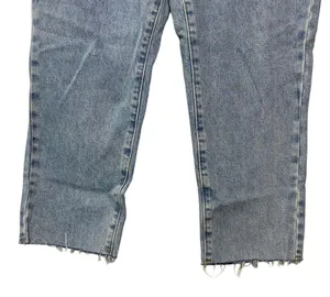 PACSUN Women’s Jeans Light Wash High Waisted Straight Leg Size 30 Short Raw Hem thumbnail 9