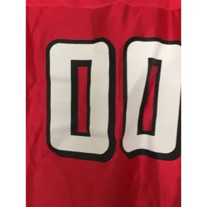 Atlanta Falcons #00 Women's Jersey Shirt NFL Size Large Red thumbnail 11