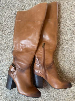 Vince Camuto Leather Boots thumbnail 1