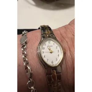 Vintage Pulsar Women's Two-Tone Quartz Watch Japan thumbnail 5