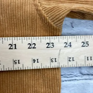 Wishlist Apparel Corduroy Mustard Color Schaket with Doleman sleeves S/Medium thumbnail 10