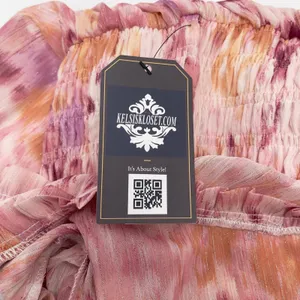 ANDTHEWHY Floral Chiffon Midi Dress‎ Womens 1X Metallic Romantic Fairy Whimsy thumbnail 9