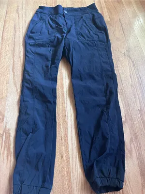 Athleta lightweight, black outdoor casual jogger pant size small thumbnail 1