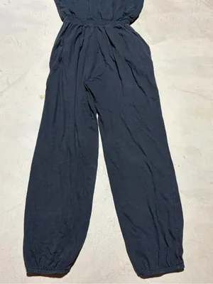 Aerie charcoal gray Sleeveless Jumpsuit with Elastic Waist medium thumbnail 9