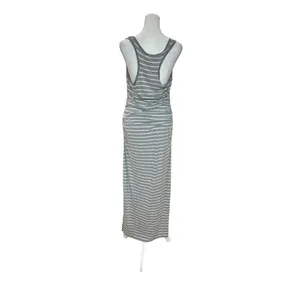 One Clothing Gray and White Maxi Dress Large thumbnail 3