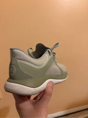 Lululemon Chargefeel Low Women’s Workout Shoes in Light Sage/Green Fern/White thumbnail 12