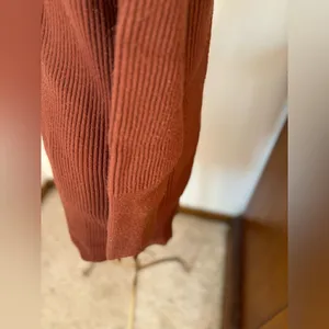 Abercrombie & Fitch Ribbed Mock Neck Sweater Small Orange thumbnail 9