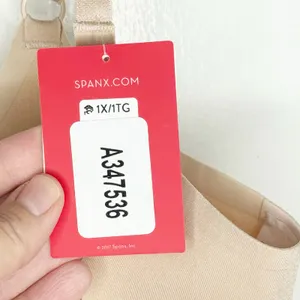 SPANX OnCore Open-Bust Mid Thigh Bodysuit Soft Nude NEW Size 1X Slimming Shaping thumbnail 9