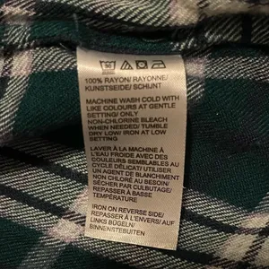 Lord & Taylor Plaid Button Down Shirt Forest Green Size S thumbnail 4
