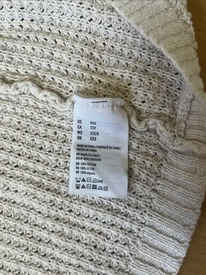 American Eagle Outfitters Knit Cardigan in White Cream Women's XXS thumbnail 6