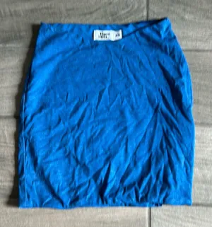 Tiger mist blue mini skirt thumbnail 1