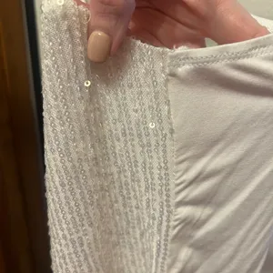 Pulse bright white Sequin Camisole size large thumbnail 6