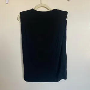 ASOS Black Sleeveless Top | Size 6 thumbnail 2