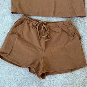 Emery Rose size L shorts set Brown Size L thumbnail 4