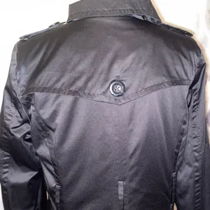 London Fog Black Trench Coat thumbnail 4