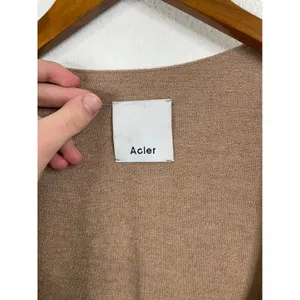 Acler‎ Highland Midi Dress in Nougat Size 8 thumbnail 4